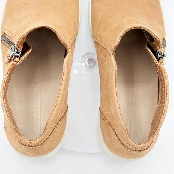 Ecco Soft 7 Short Zip Bootie Size 42 / US 11 Womens Cashmere Tan NEW - Picture 9 of 10
